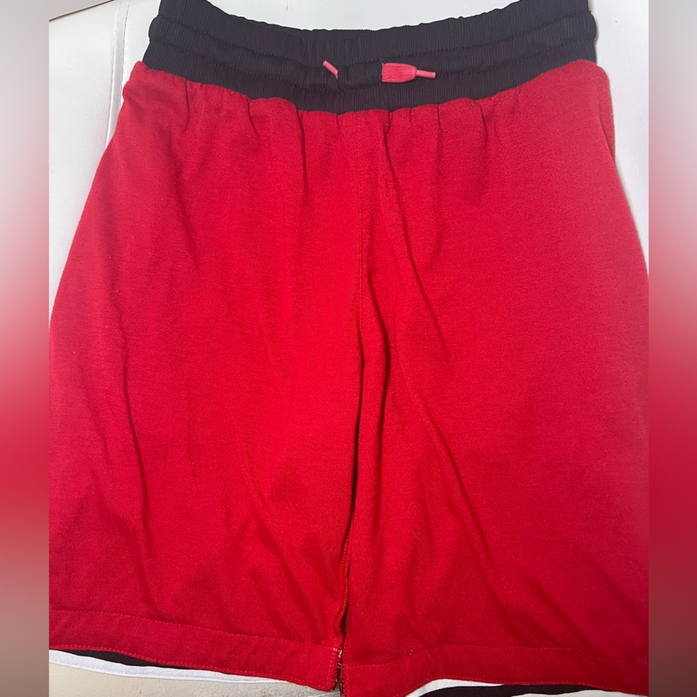 Jordan Red and Black Athletic Shorts - Picture 8 of 8